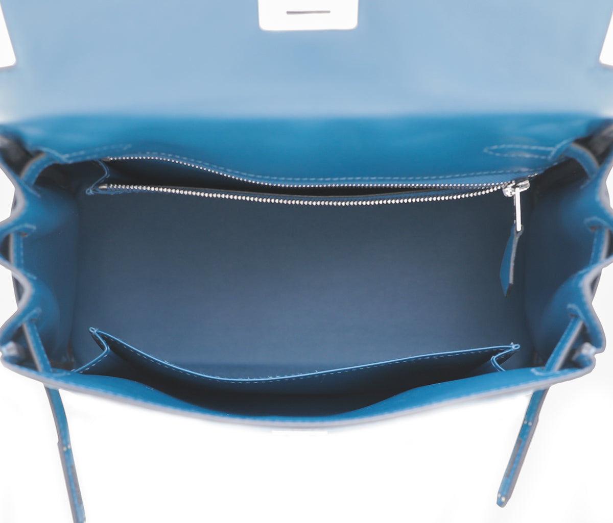 Hermes Deep Blue Retourne Kelly 25 Bag-Hermes-THE CLOSET