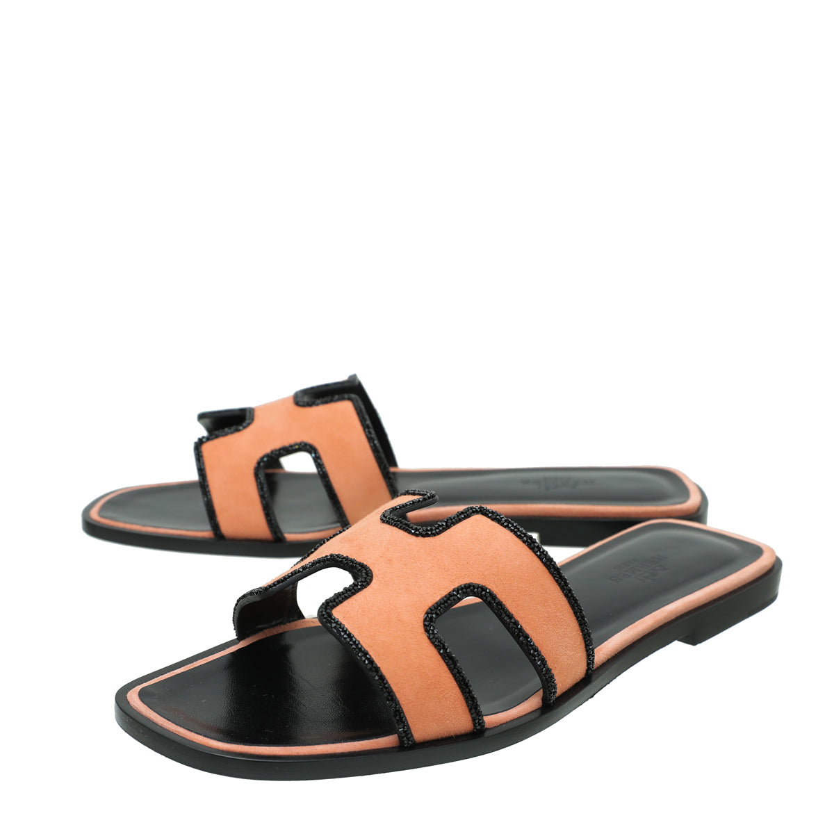 Hermes Bicolor Oran Suede Goatskin Crystal 37.5-Hermes-THE CLOSET