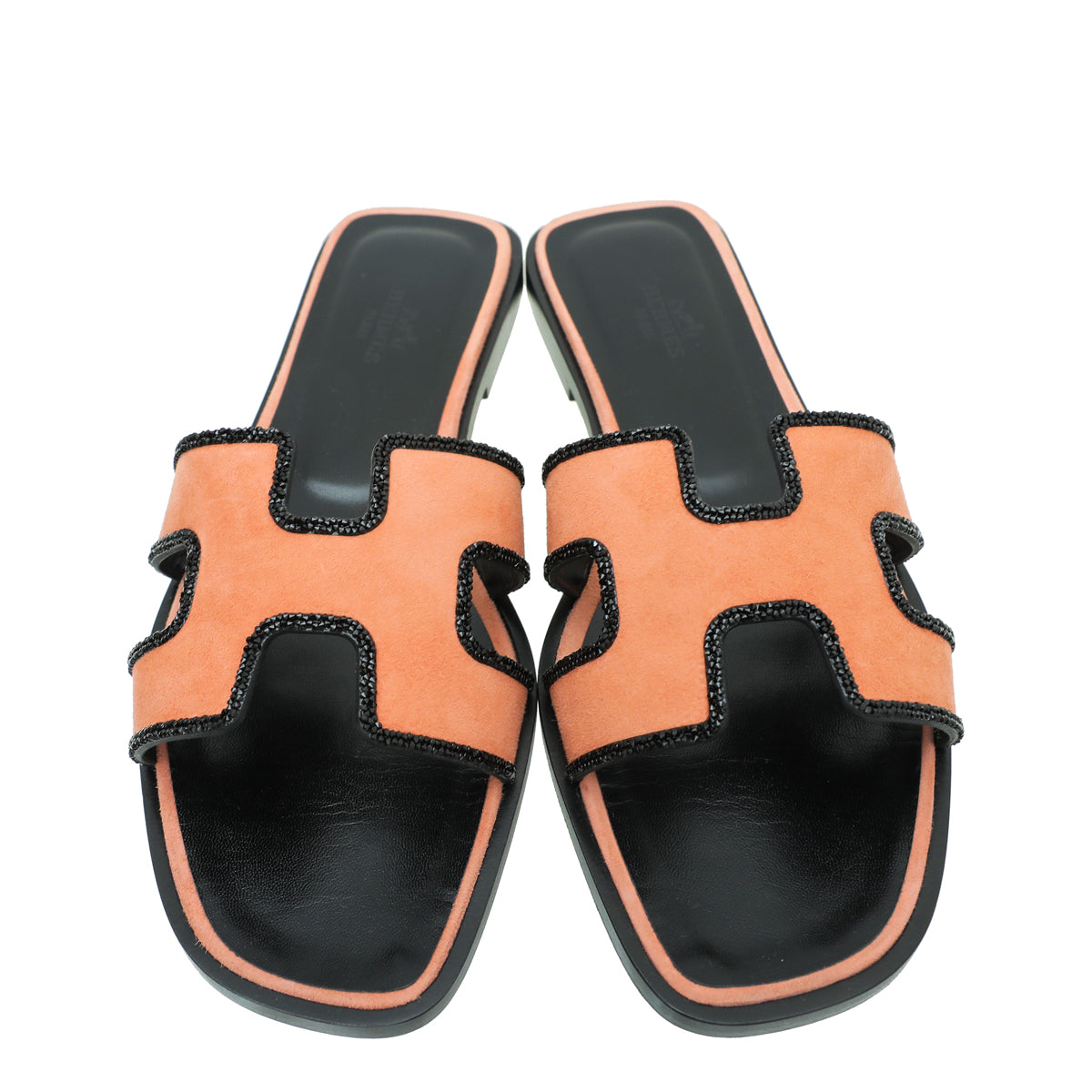Hermes Bicolor Oran Suede Goatskin Crystal 37.5-Hermes-THE CLOSET