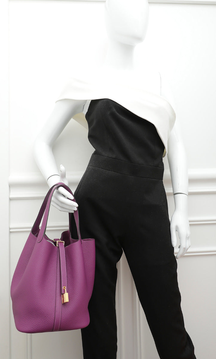 Hermes Anemone Picotin Lock 22 Bag-Hermes-THE CLOSET