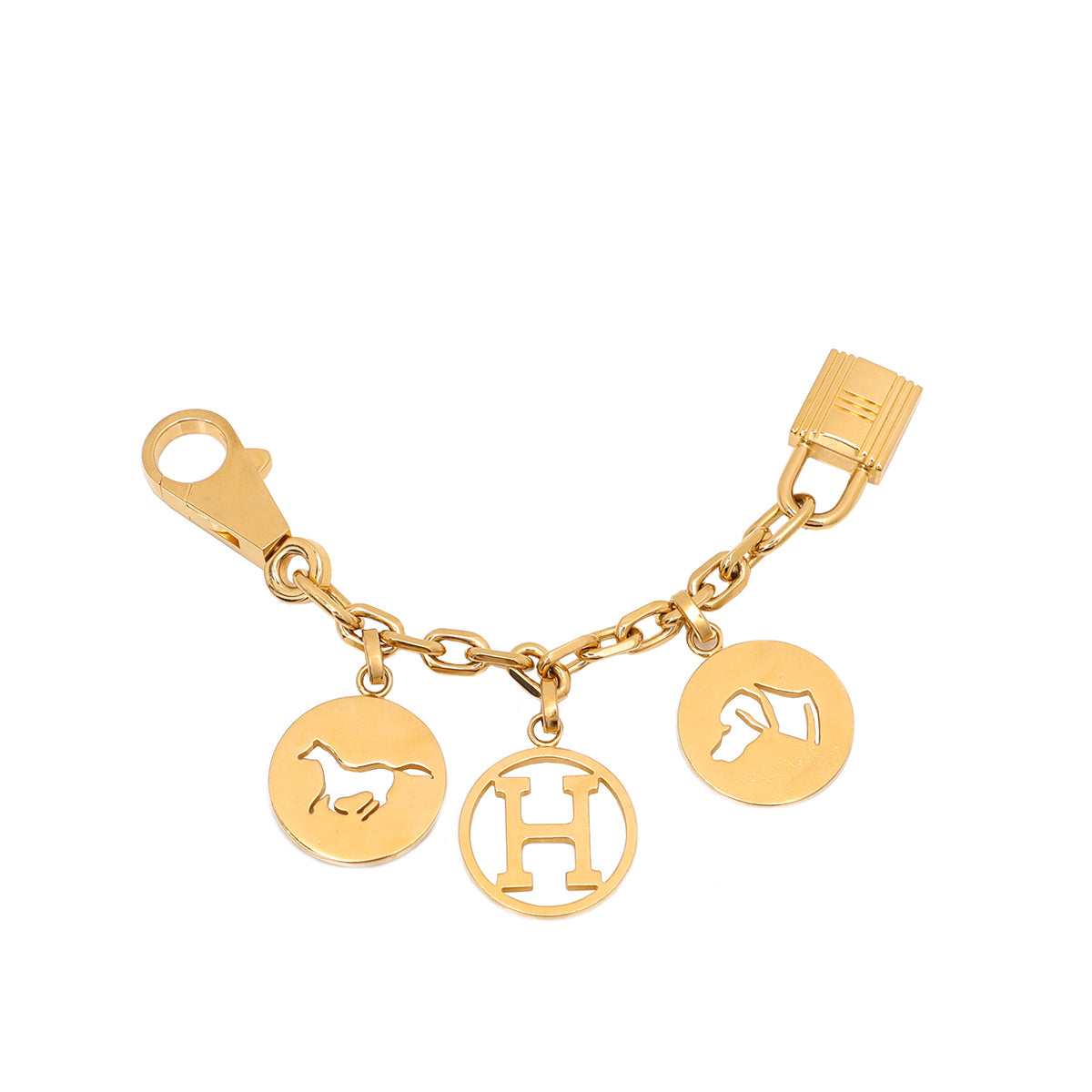 Hermes Gold Breloque Olga Bag Charm