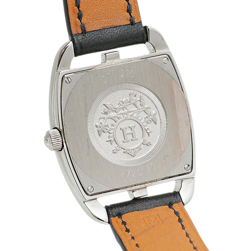 Hermes Black Cape Cod Double Strap Watch-Hermes-THE CLOSET
