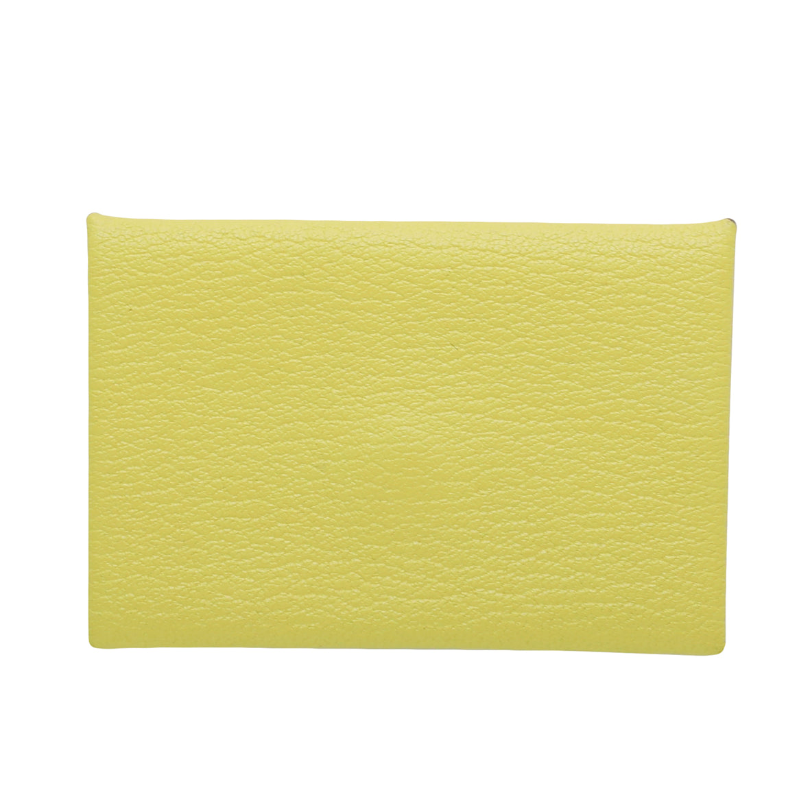 Hermes Lime Chevre Mysore Calvi Card Holder-Hermes-THE CLOSET