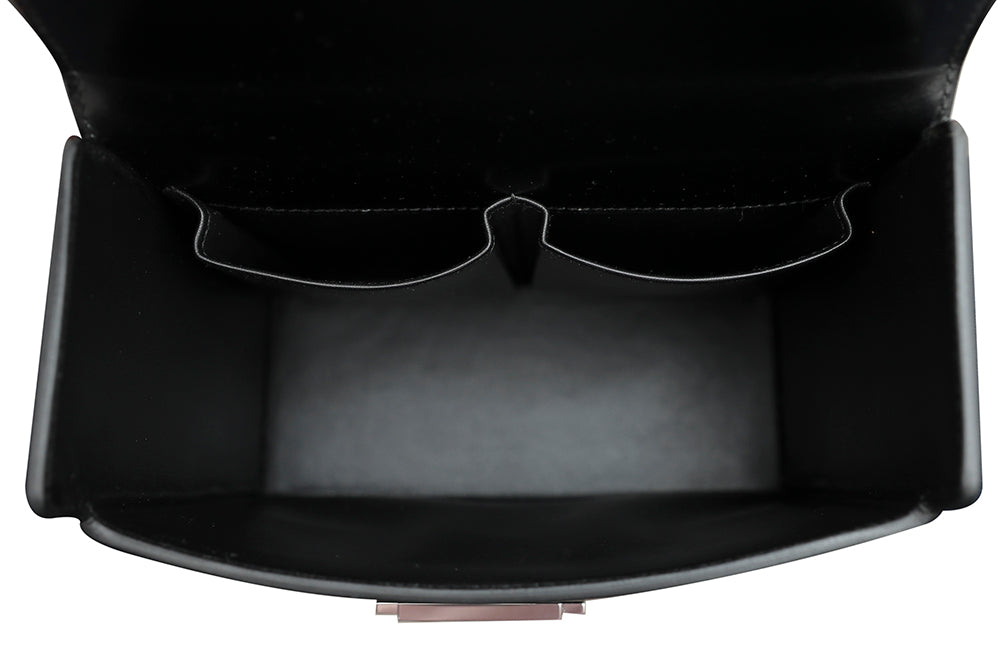 Hermes Noir Cinhetic Veau Tadelakt Box Bag-Hermes-THE CLOSET