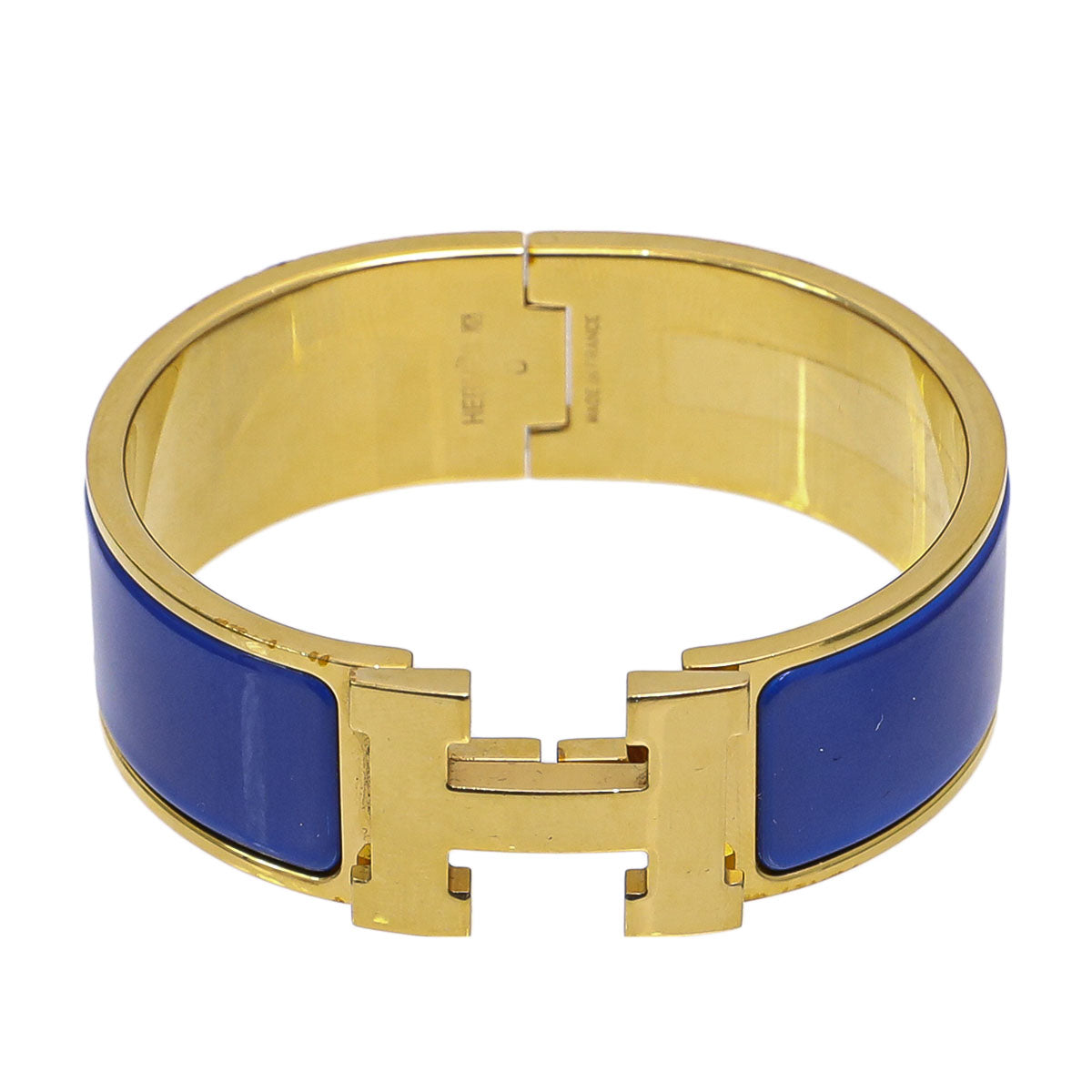 Hermes Clic Clac Blue Bangle-Hermes-THE CLOSET