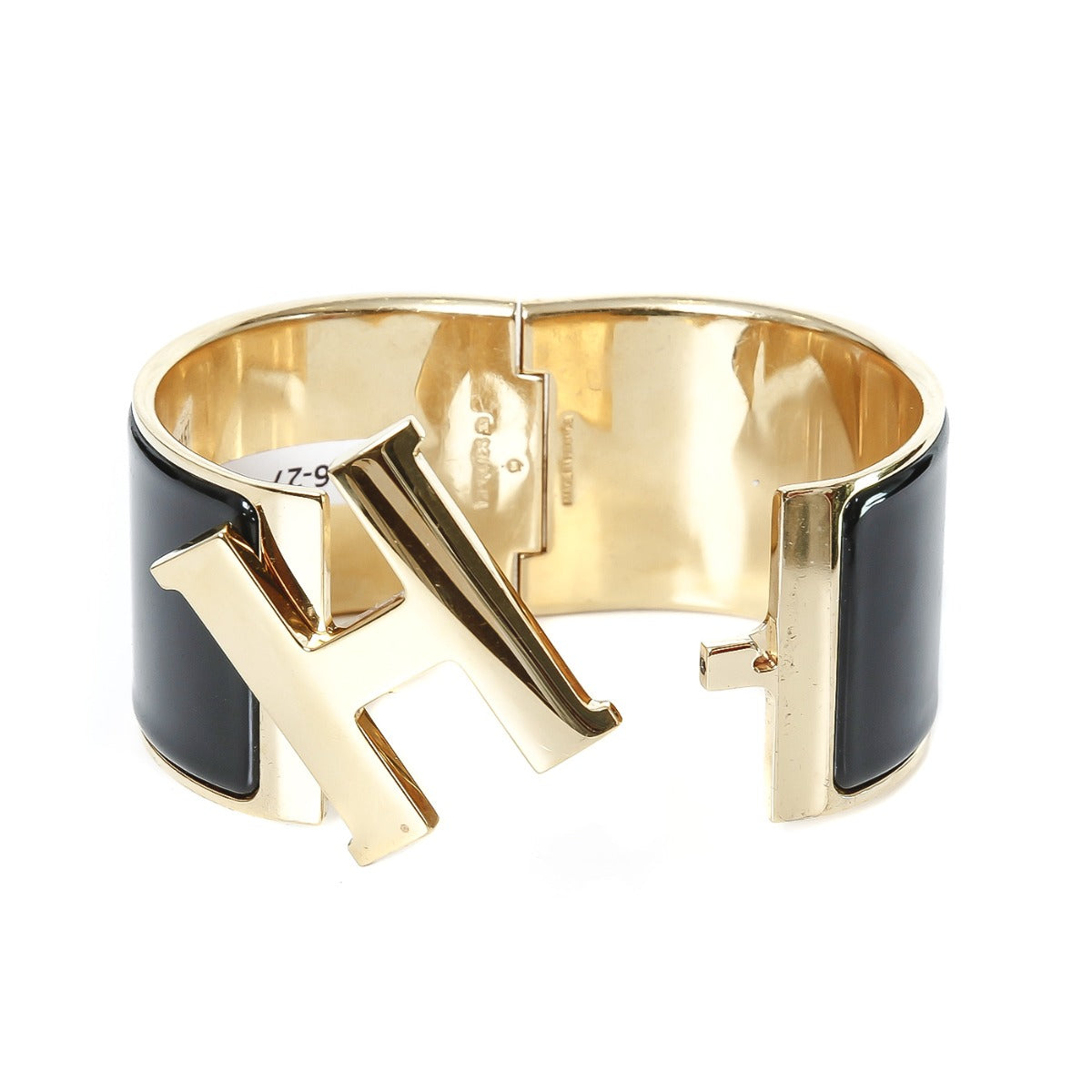 Hermes Black Clic Clac H Wide Medium-Hermes-THE CLOSET