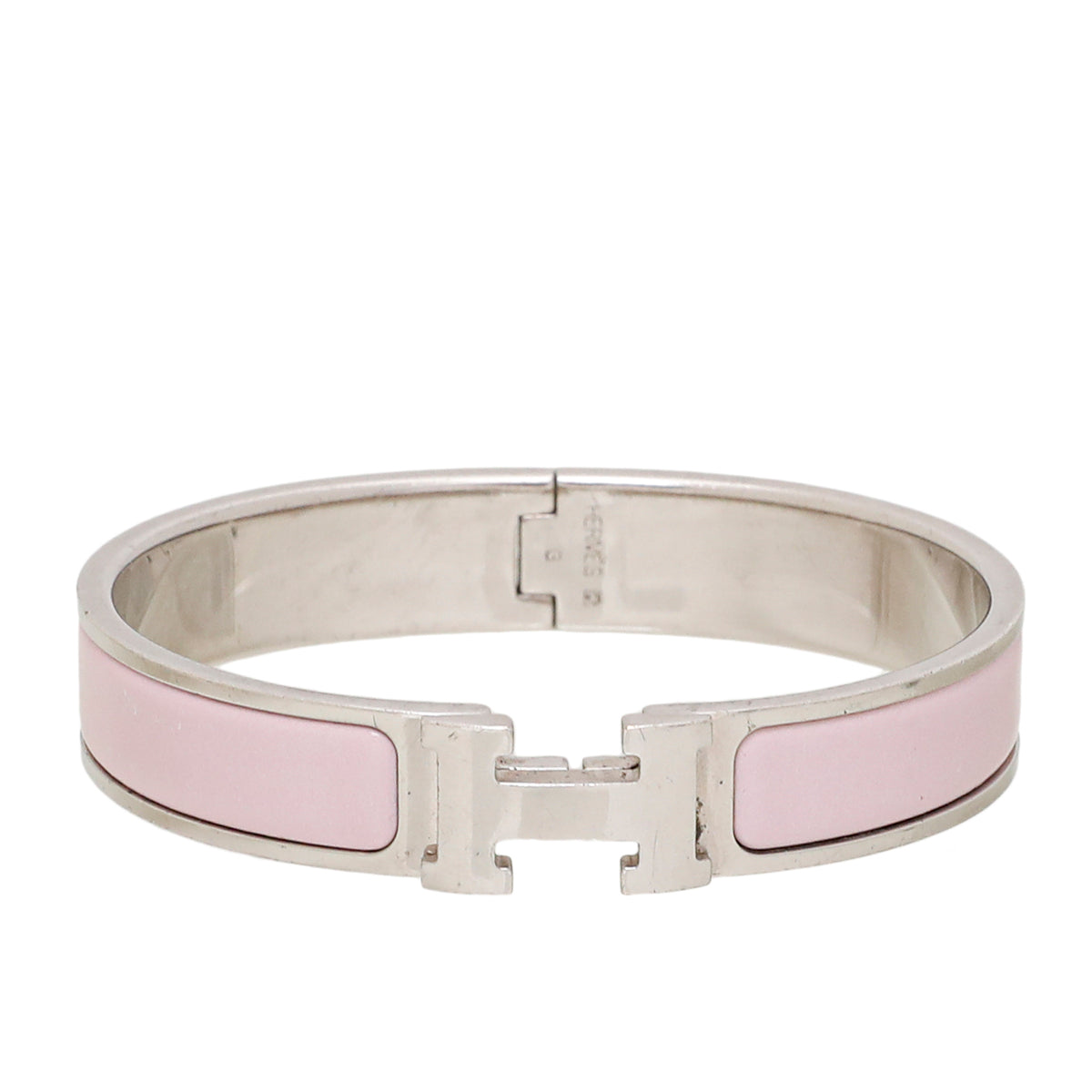 Hermes Light Pink Clic H Bracelet GM-Hermes-THE CLOSET