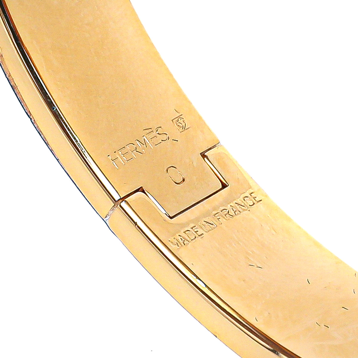 Hermes Indigo Blue Clic H Bangle Narrow Bracelet-Hermes-THE CLOSET