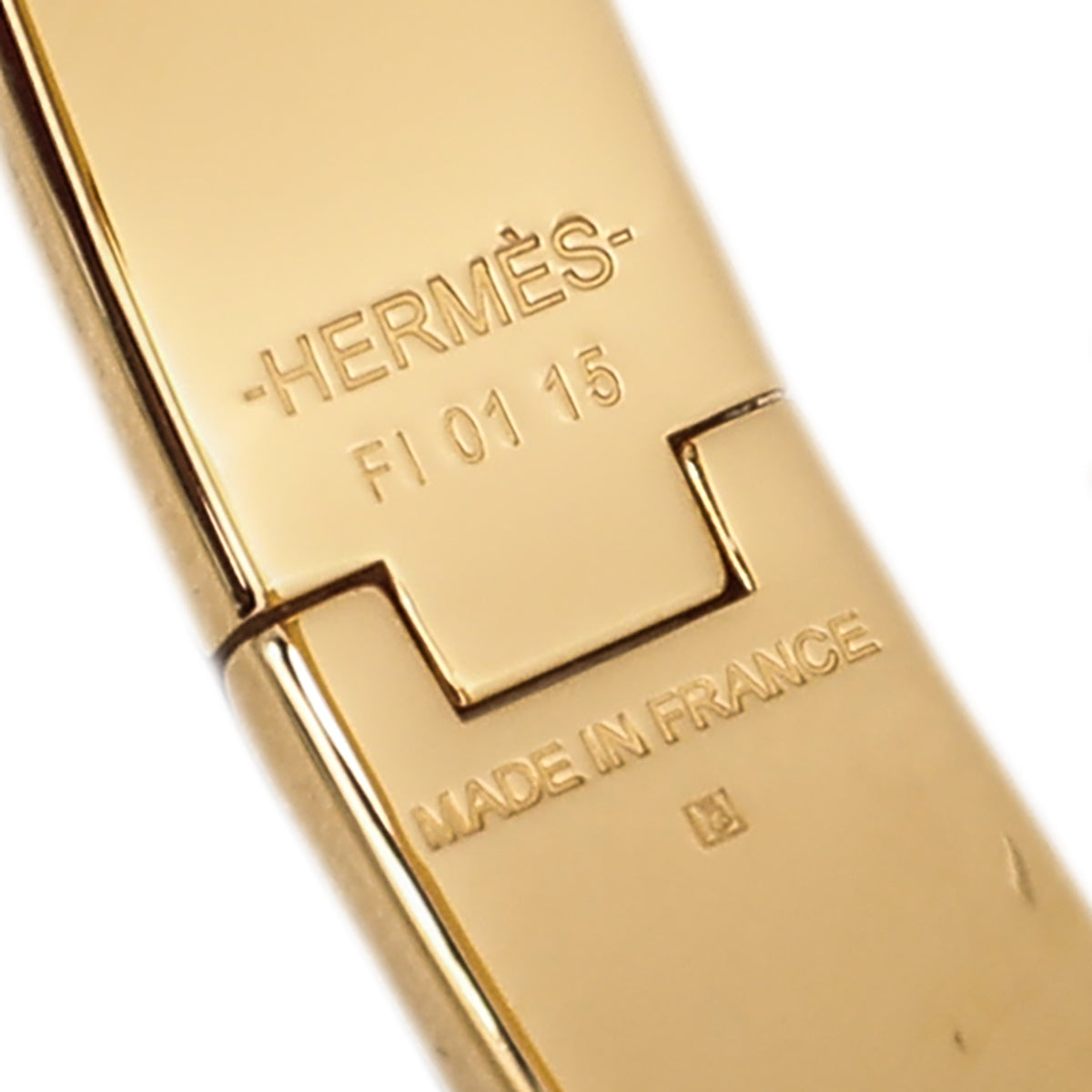 Hermes White Clic H Bracelet-Hermes-THE CLOSET