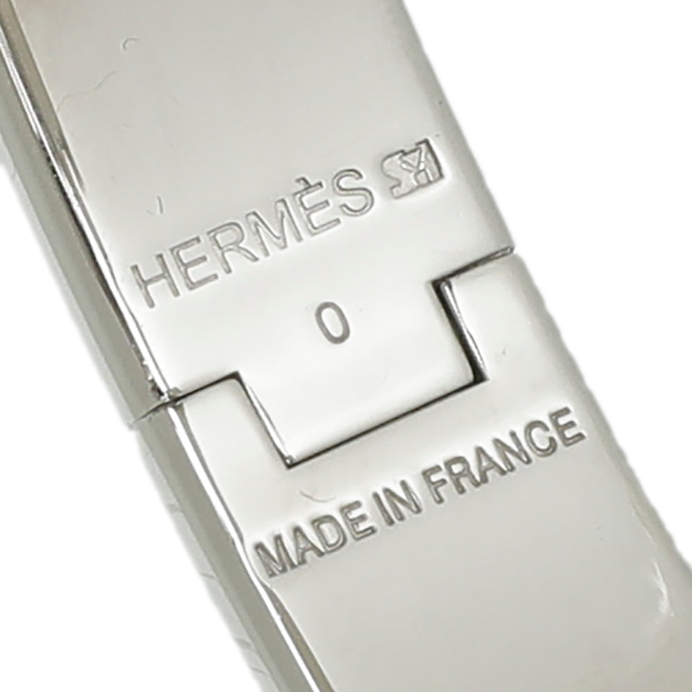 Hermes Bleu Abysse Clic H Bracelet