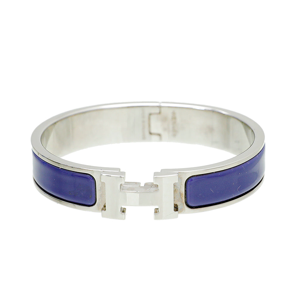 Hermes Violet Clic H Bracelet-Hermes-THE CLOSET
