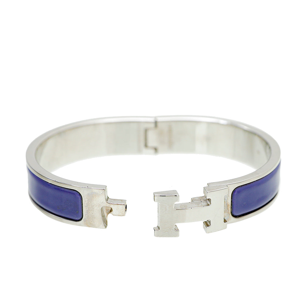 Hermes Violet Clic H Bracelet-Hermes-THE CLOSET