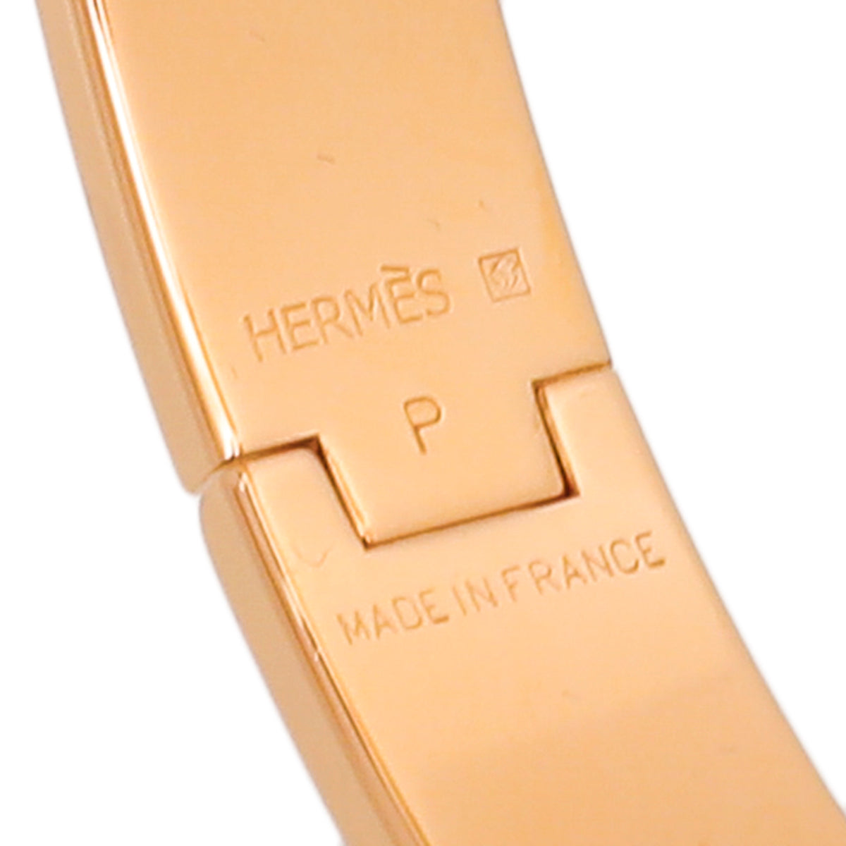 Hermes Orange Clic H Clac Bracelet-Hermes-THE CLOSET