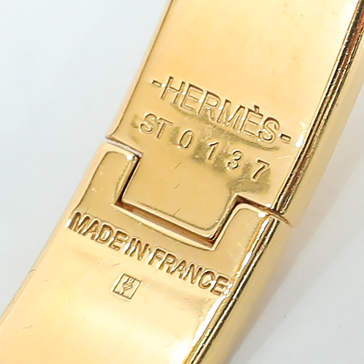 Hermes Orange Clic H Bracelets-Hermes-THE CLOSET