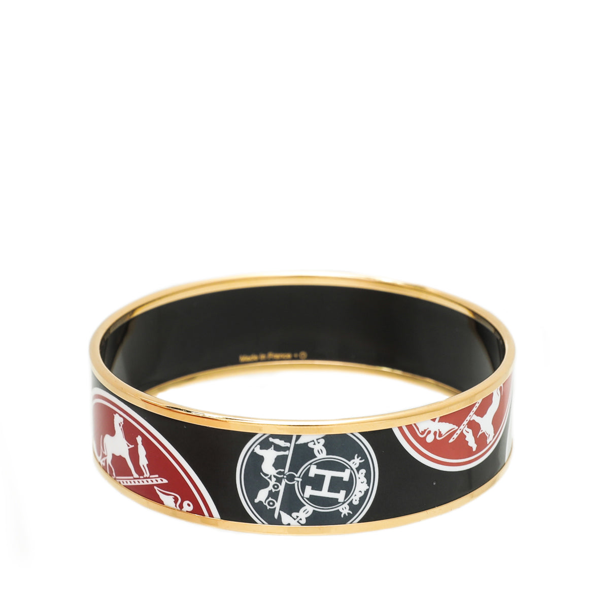 Hermes Multicolor Confettis D'ex Libris Wide Bracelet-Hermes-THE CLOSET