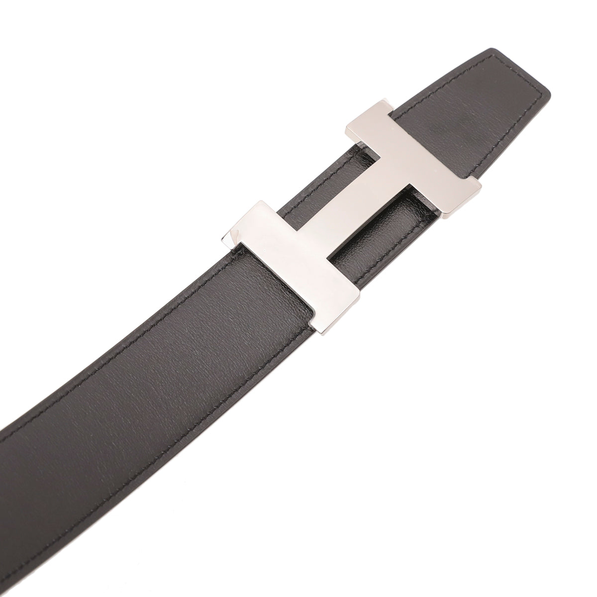 Hermes Bicolor Reversible Constance Buckle Belt 38-Hermes-THE CLOSET