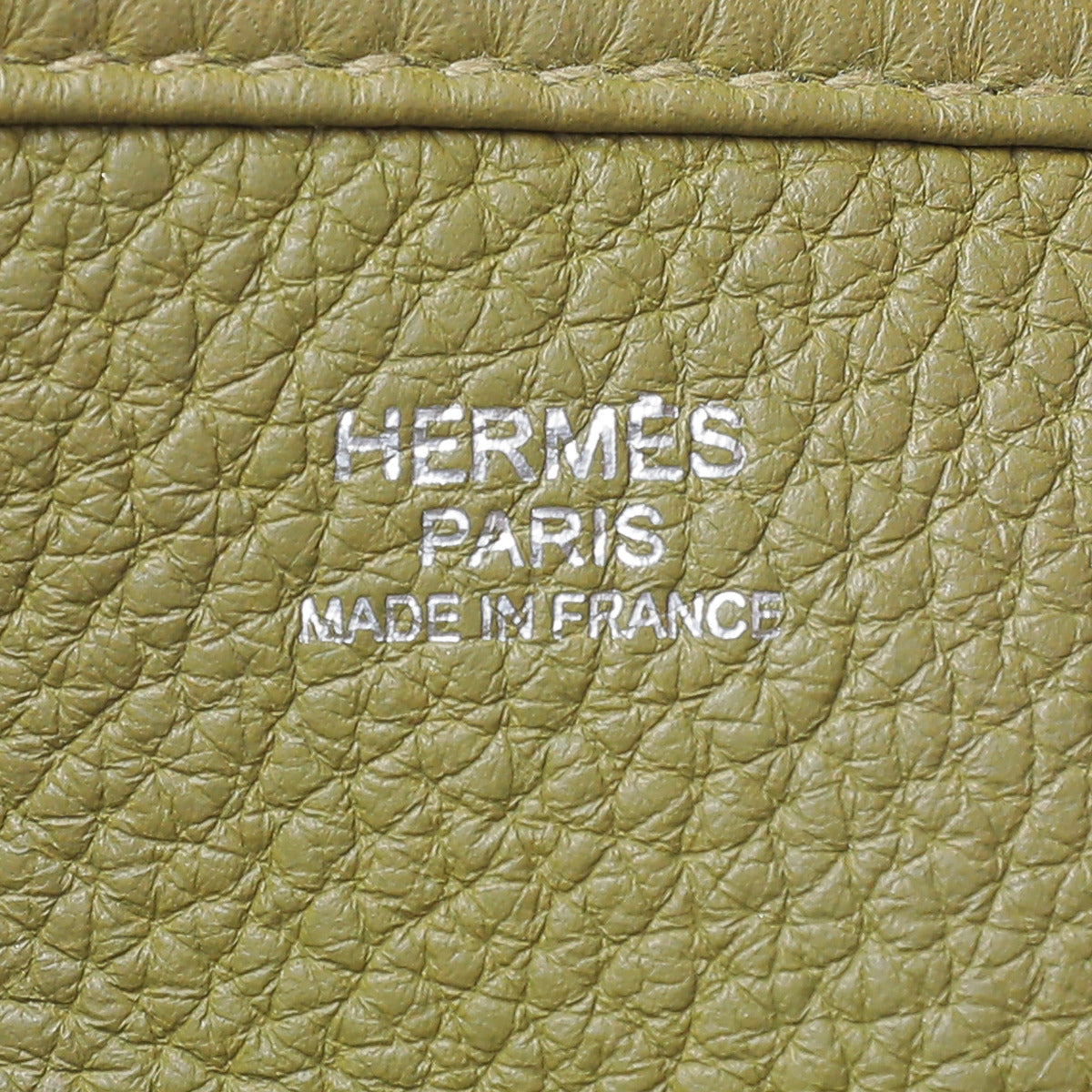 Hermes Chartreuse Green Evelyne Bag-Hermes-THE CLOSET