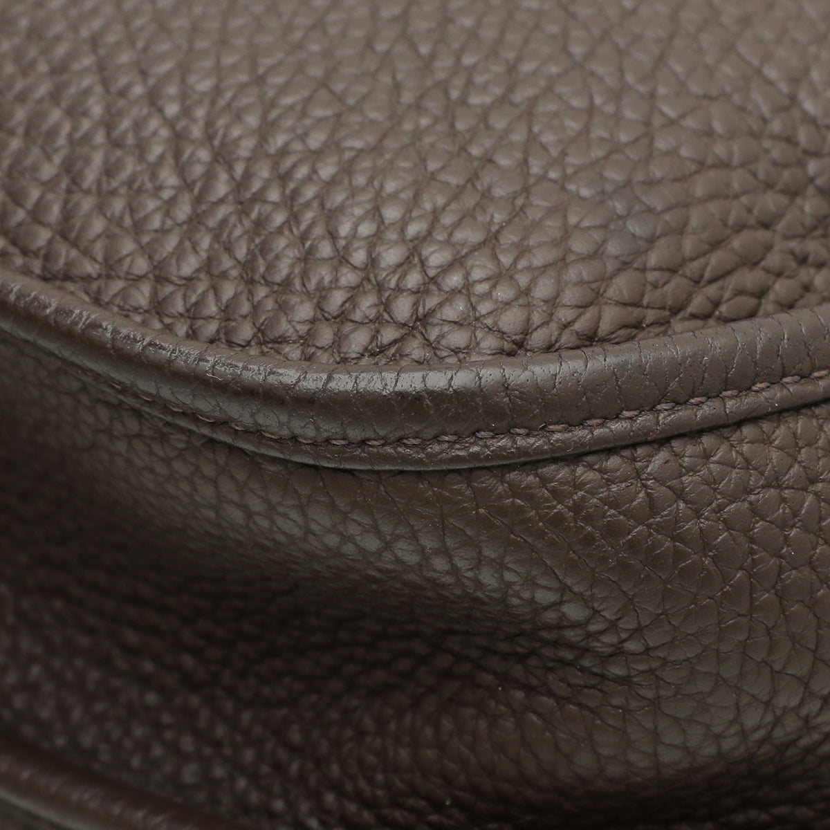 Hermes Chocolate Evelyne Bag-Hermes-THE CLOSET