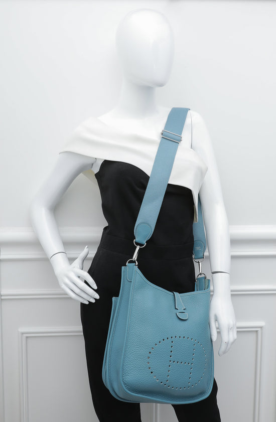 Hermes Evelyne III Clemence GM Crossbody Bag - Consigned Designs