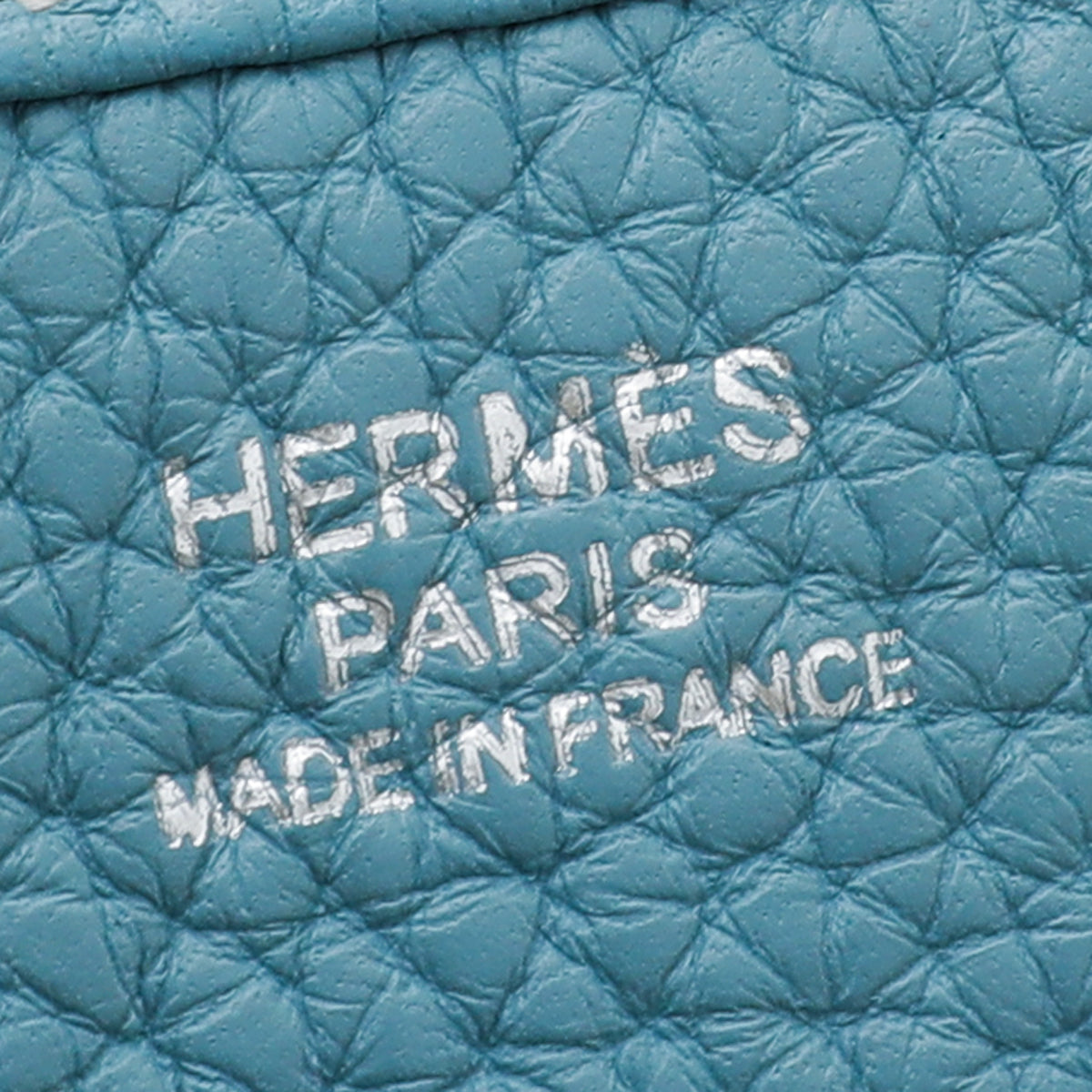 Hermes Blue Jean Evelyne III PM Bag
