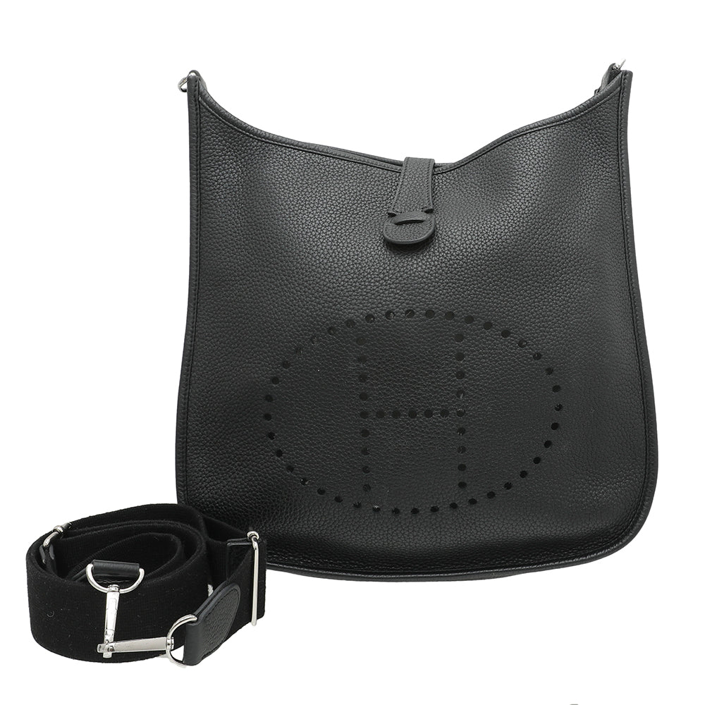 Hermes Black Evelyne III GM Bag-Hermes-THE CLOSET
