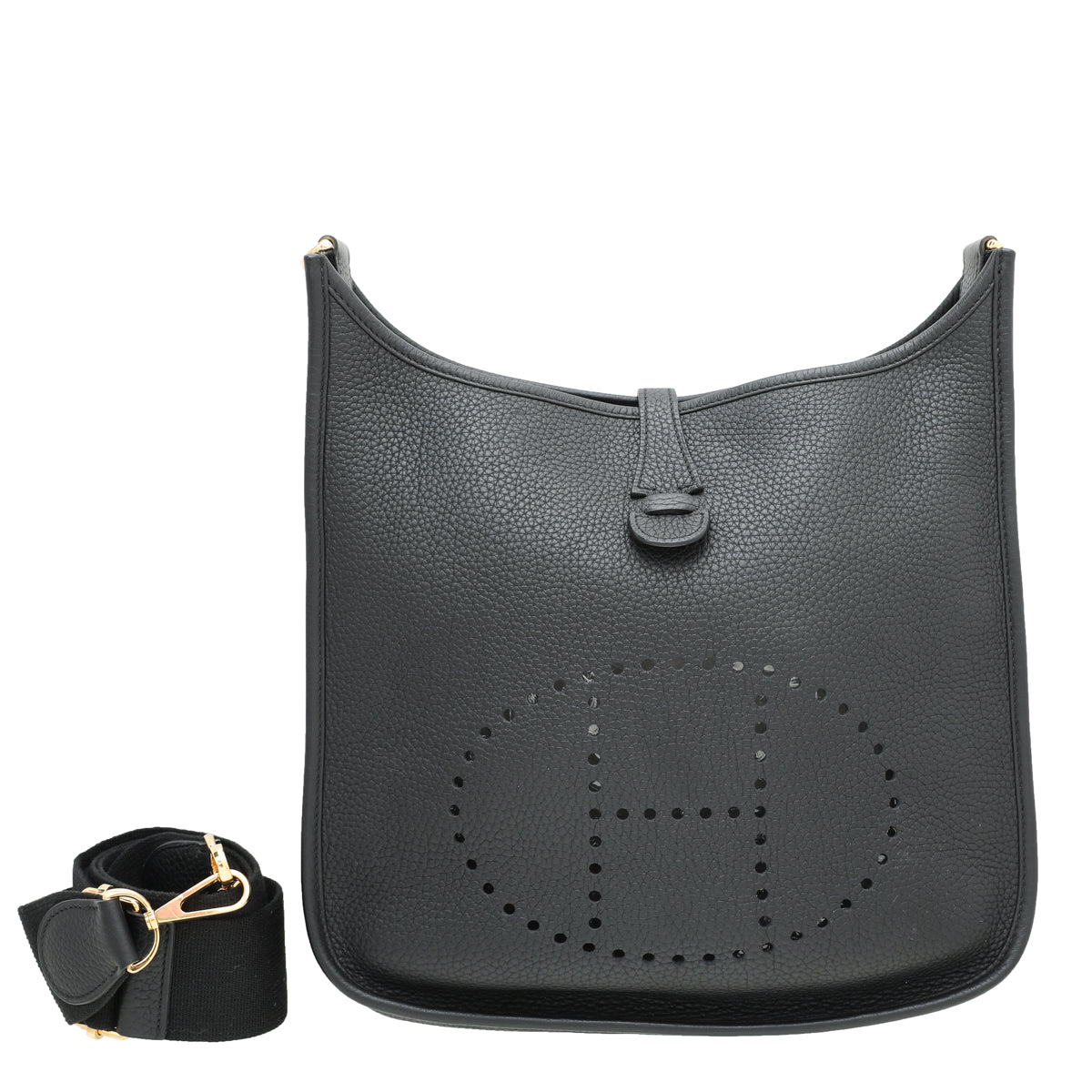 Hermes Noir Evelyne III PM Bag-Hermes-THE CLOSET