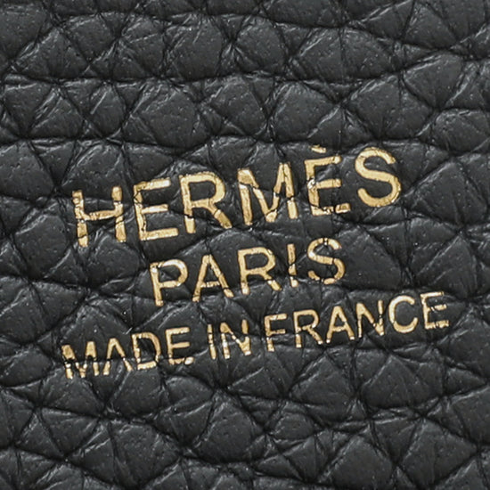 Hermes Noir Evelyne III PM Bag