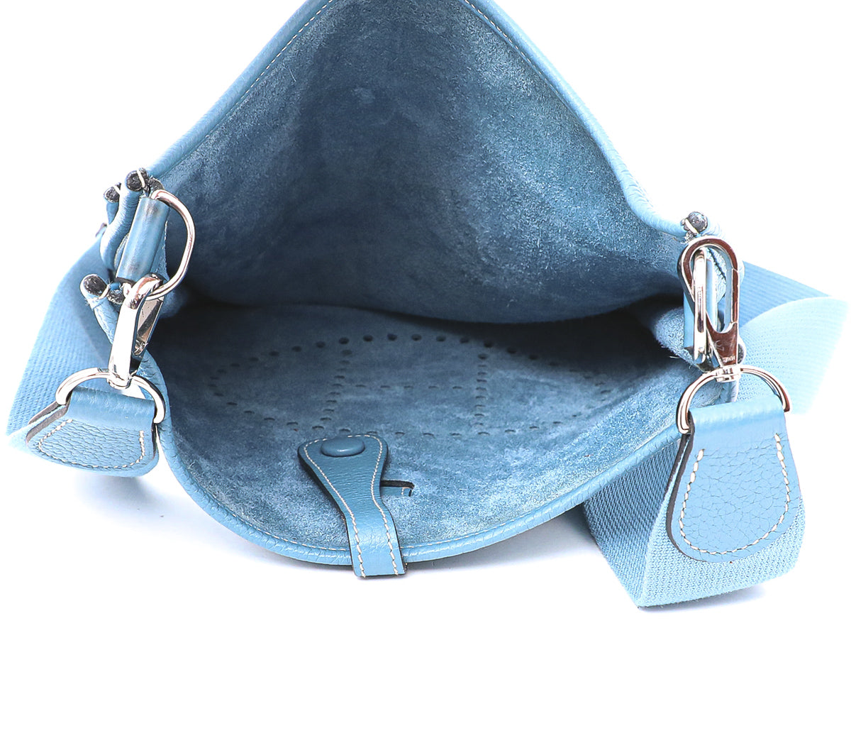 Hermes Blue Jean Evelyne III Bag PM-Hermes-THE CLOSET