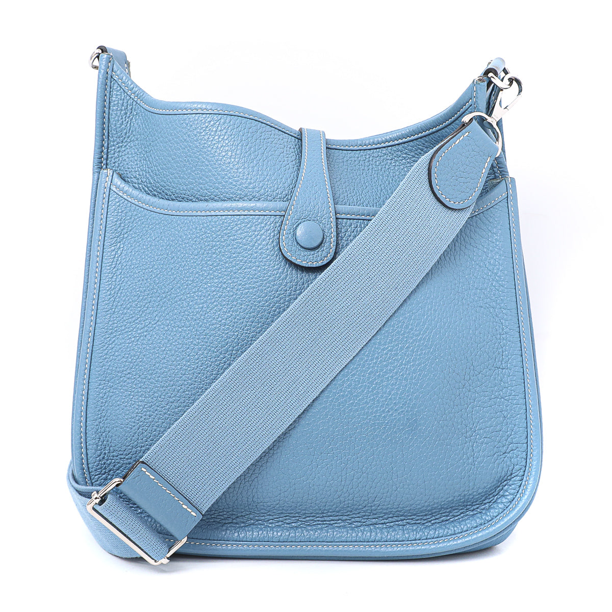 Hermes Blue Jean Evelyne III Bag PM-Hermes-THE CLOSET