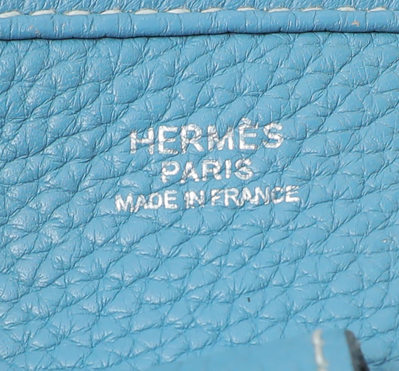 Hermes Blue Jeans Evelyne Togo Bag-Hermes-THE CLOSET