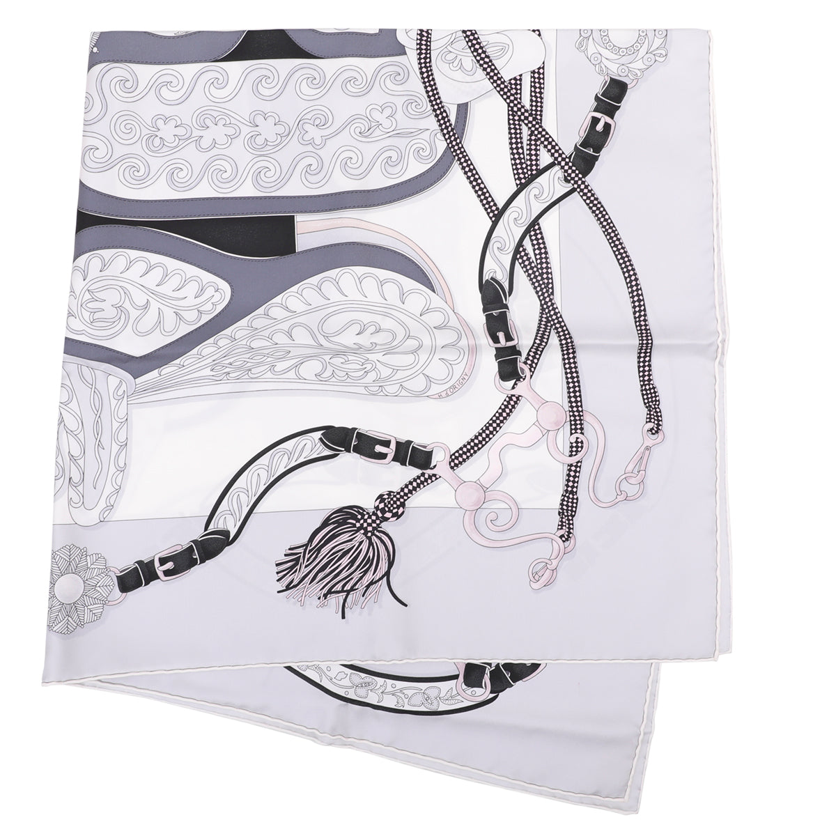 Hermes Tricolor Festival Silk Twilly Scarf-Hermes-THE CLOSET