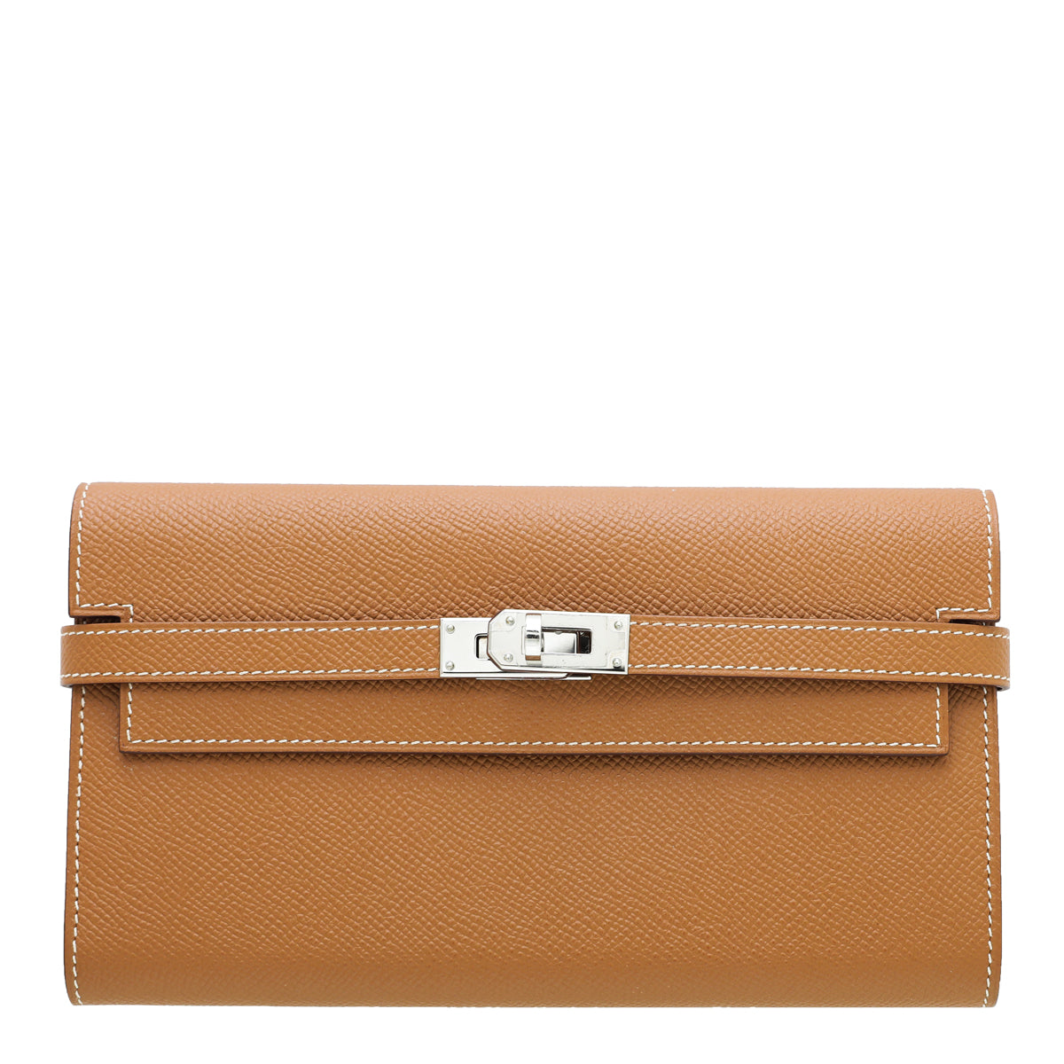 Hermes kelly wallet gold Clearance