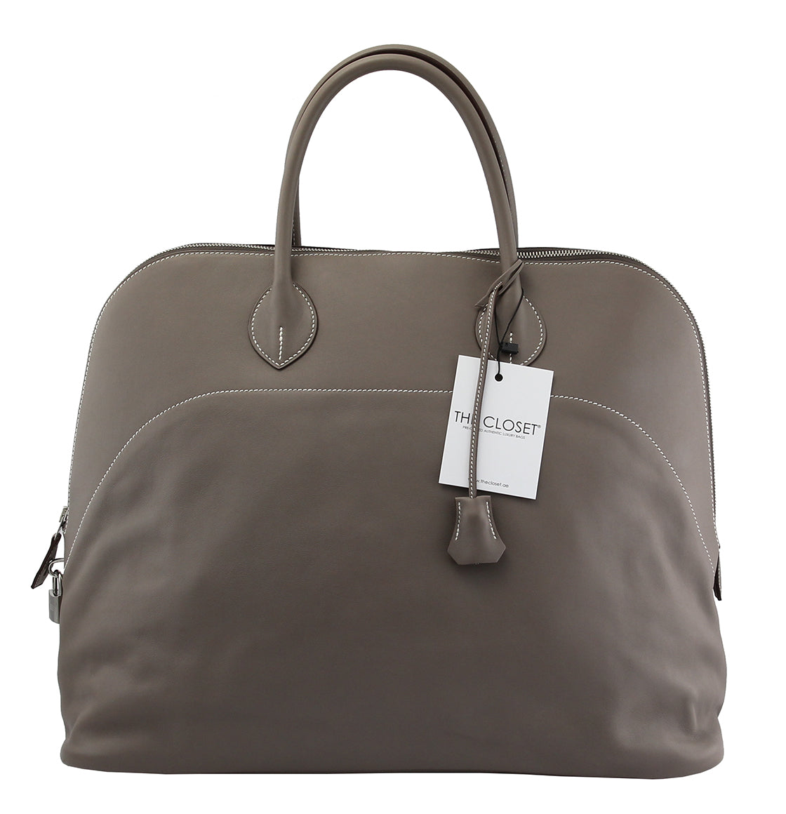 Hermes Etain Bolide 45-Hermes-THE CLOSET