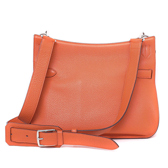 Hermes Orange Gypsiere Bag 34