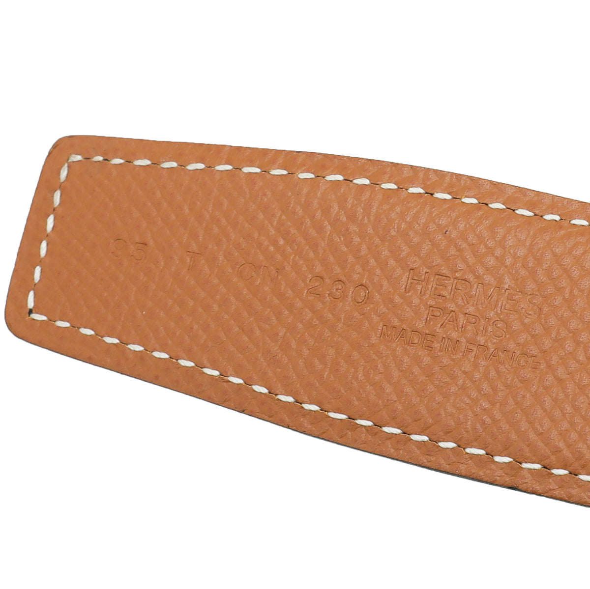 Hermes Bicolor H Buckle Reversible Belt 32-Hermes-THE CLOSET