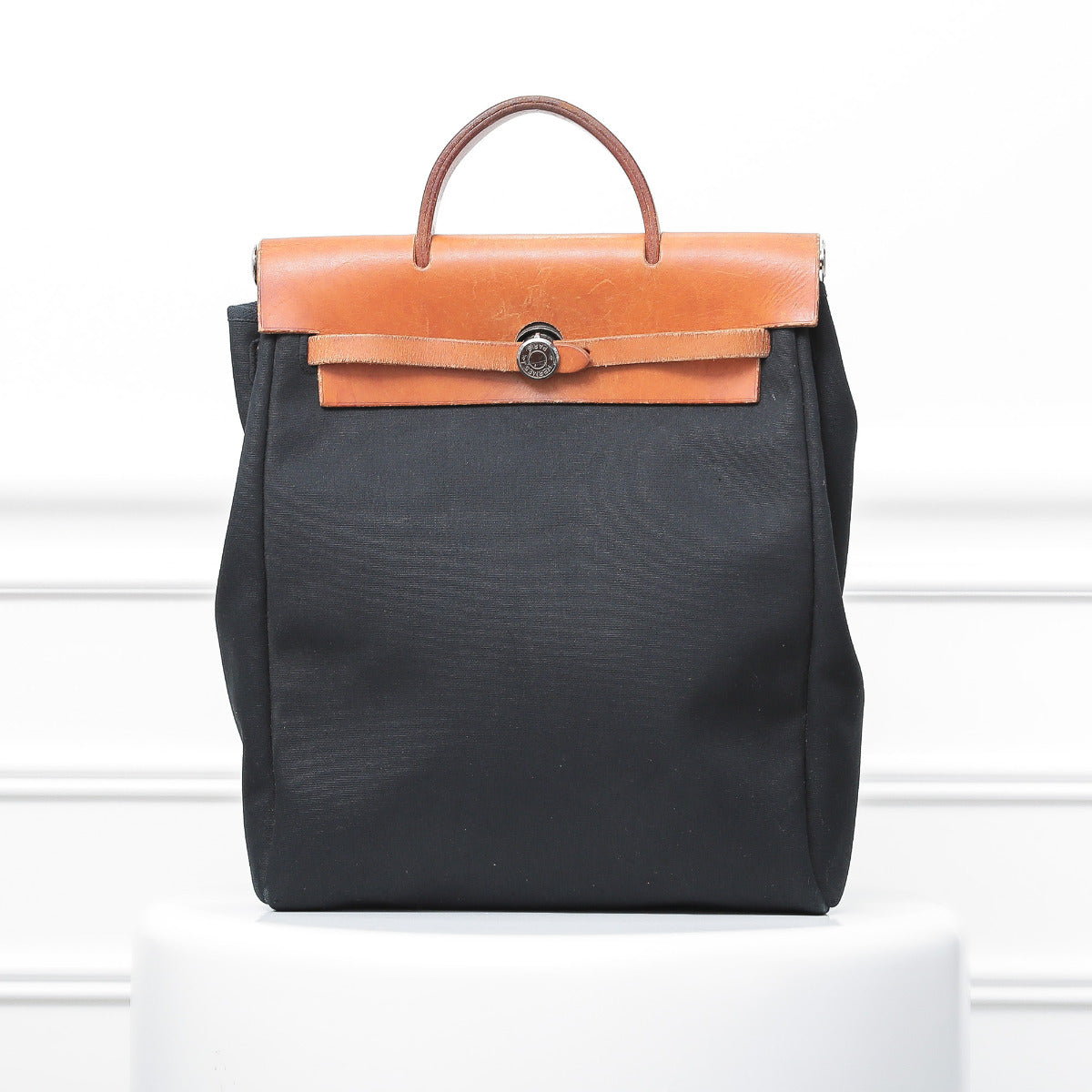 Hermes Bicolor Herbag 2 in 1 Backpack-Hermes-THE CLOSET