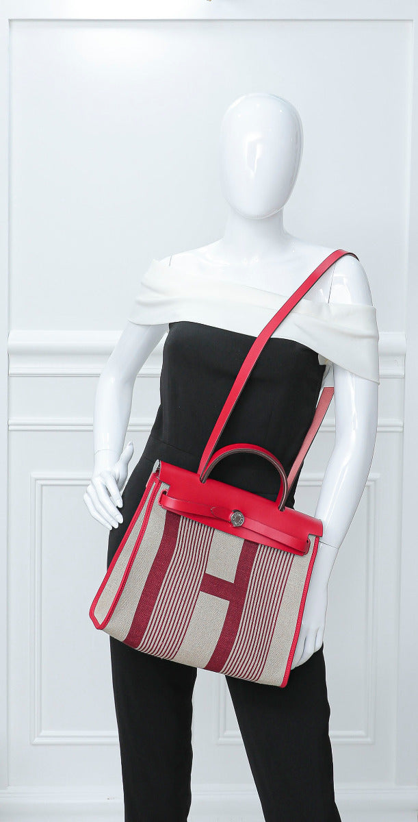 Hermes Bicolor Sellier Herbag 31 PM Bag – The Closet