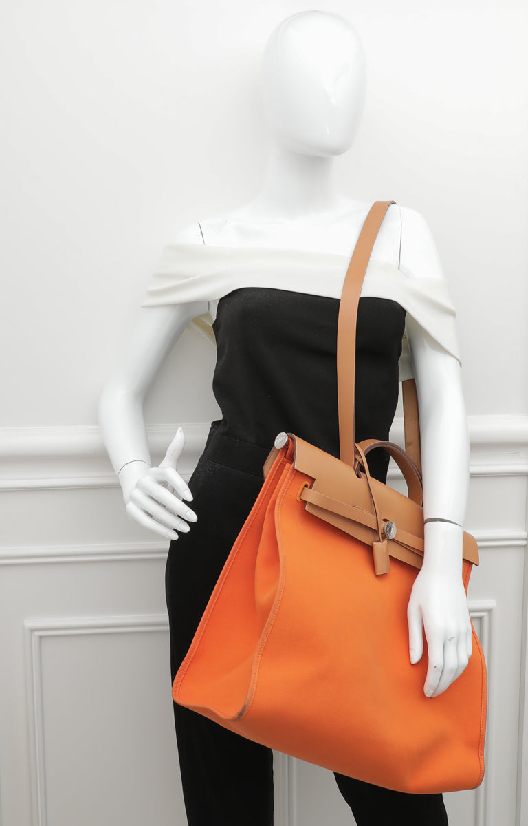 Hermes Bicolor Herbag GM Bag-Hermes-THE CLOSET