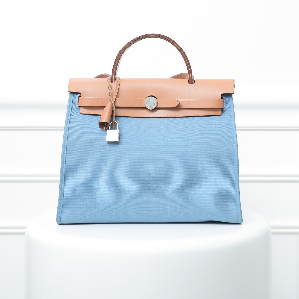 Hermes Light Blue Herbag PM Bag-Hermes-THE CLOSET