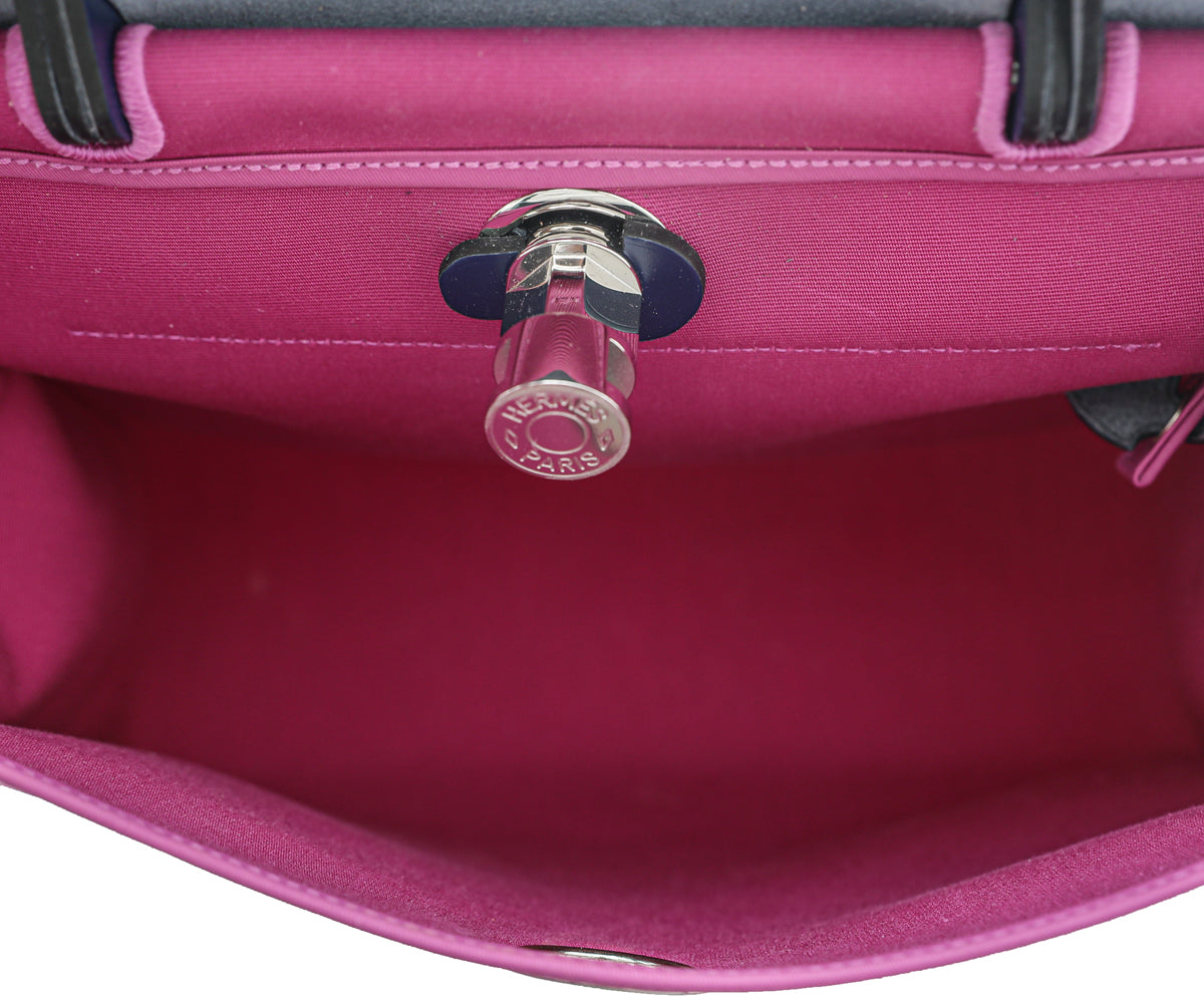 Hermes Bicolor Herbag PM Bag W- Twilly-Hermes-THE CLOSET
