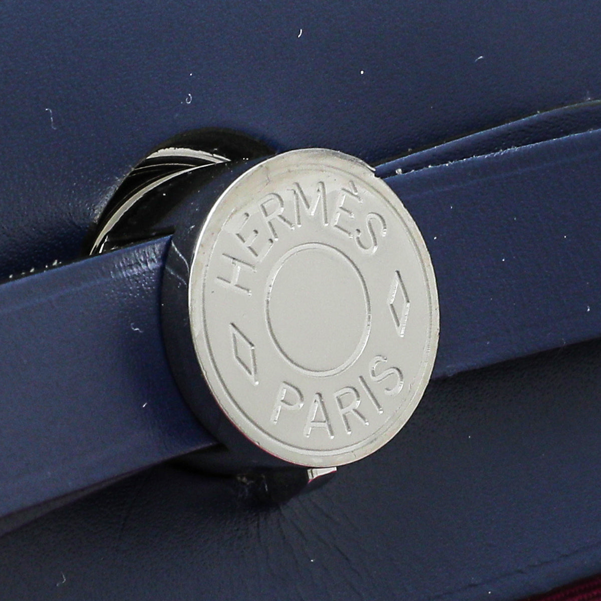 Hermes Bicolor Herbag PM Bag W- Twilly-Hermes-THE CLOSET