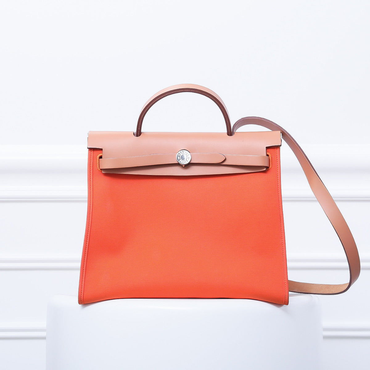 Hermes Orange herbag PM-Hermes-THE CLOSET