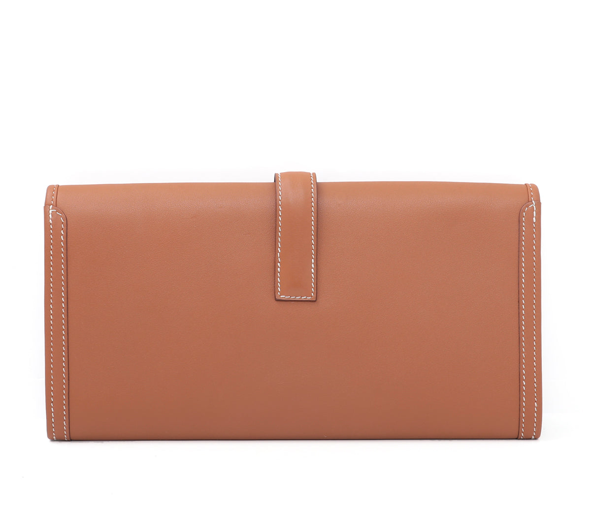 Hermes Gold Jige Elan Clutch 29-Hermes-THE CLOSET