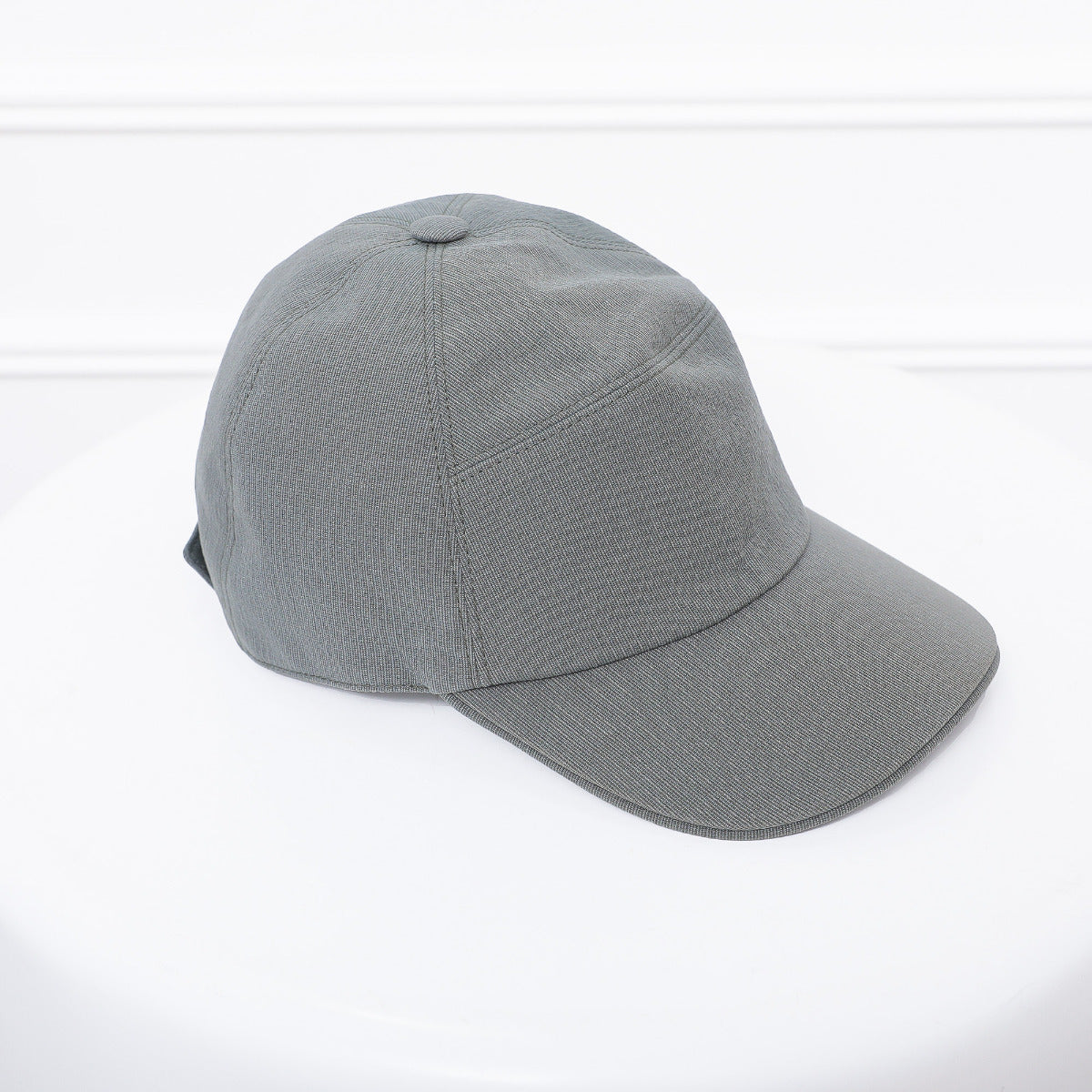 Hermes Eucalyptus Jump Men's Cap 61-Hermes-THE CLOSET