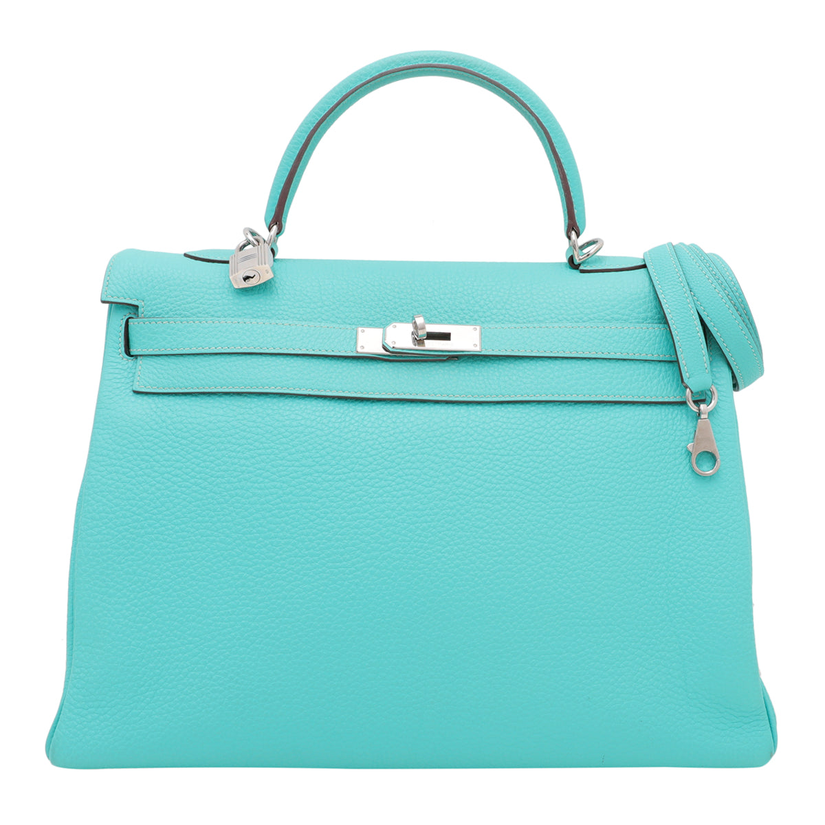 Hermes Lagoon Togo Kelly 35 Bag-Hermes-THE CLOSET