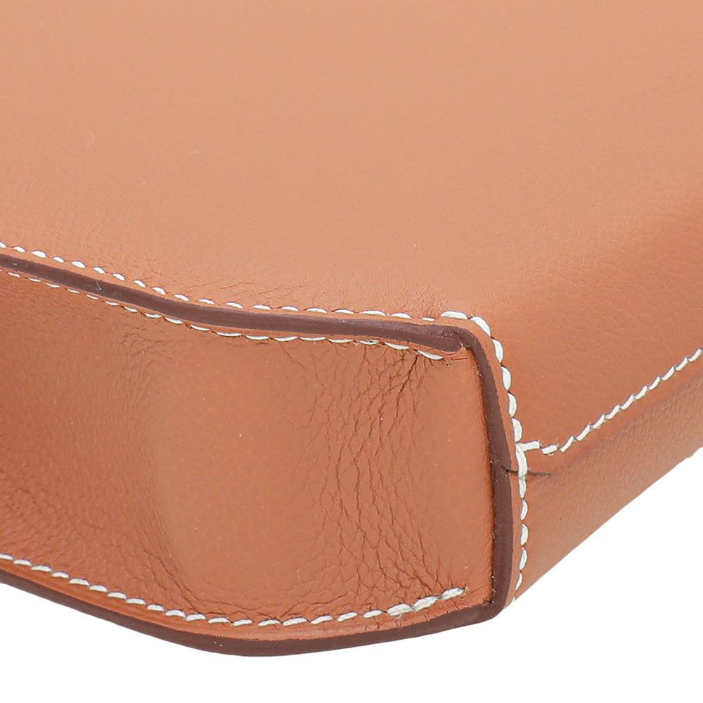 Hermes Gold Kelly Depeches 36 Evercolor Bag-Hermes-THE CLOSET