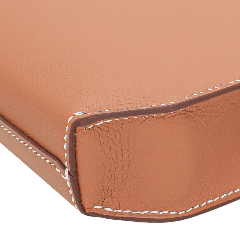 Hermes Gold Kelly Depeches 36 Evercolor Bag-Hermes-THE CLOSET