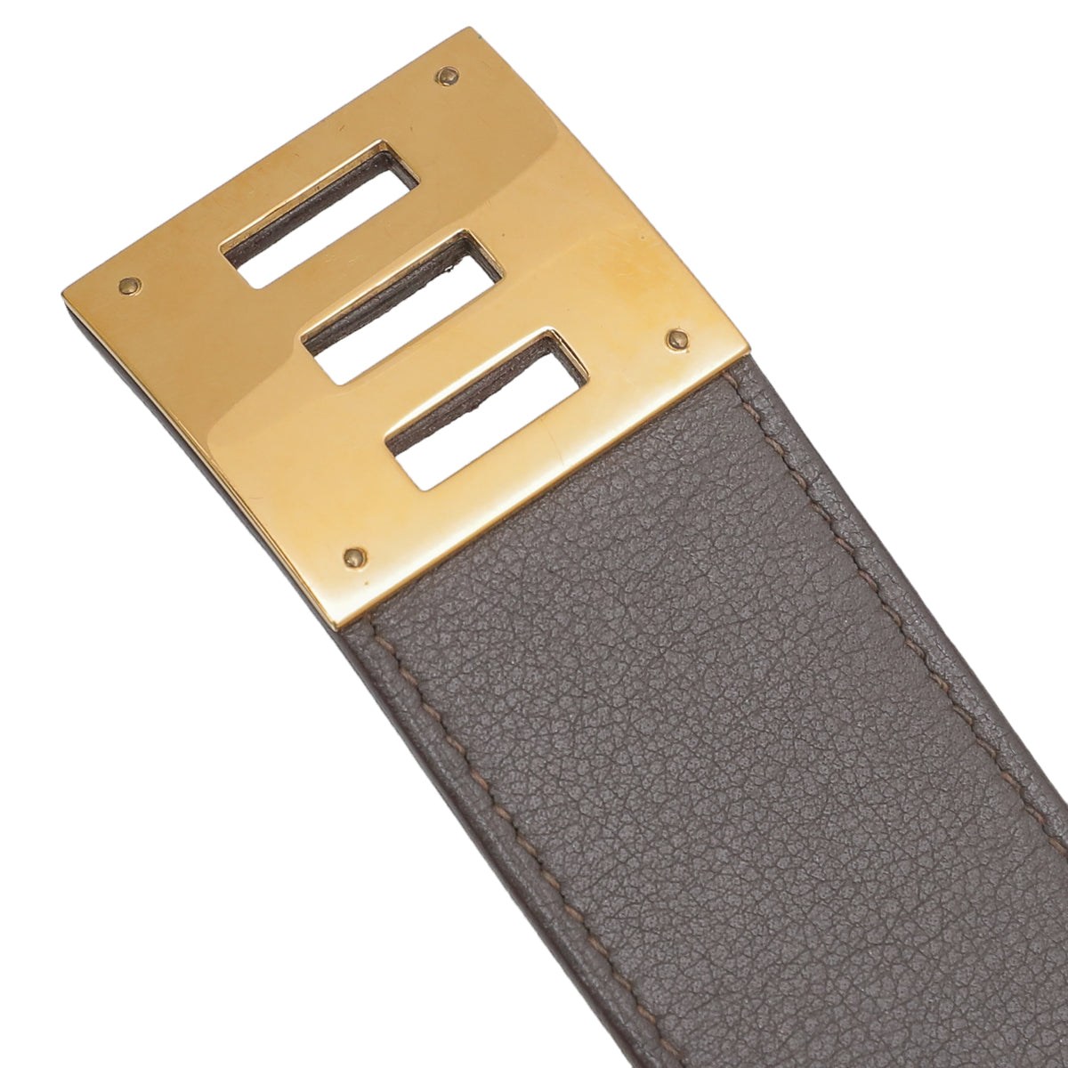 Hermes Gray Kelly Dog Bracelet-Hermes-THE CLOSET