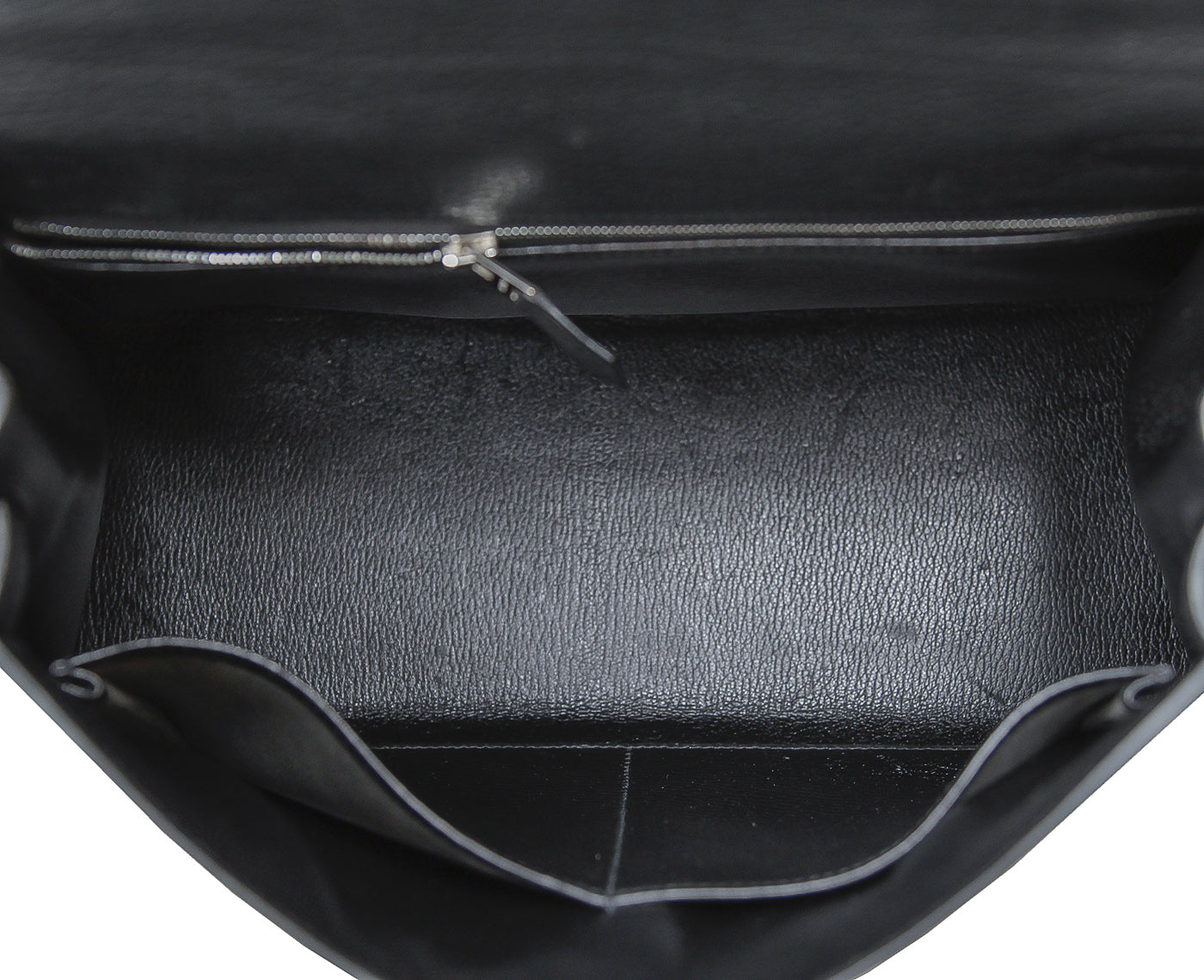 Hermes Kelly Black Sellier Togo 32 Shooting Star Bag-Hermes-THE CLOSET