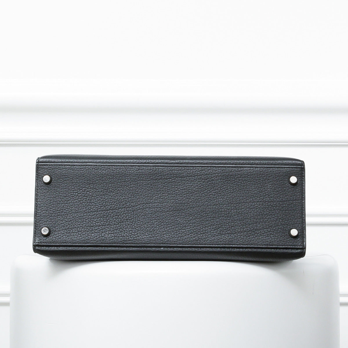 Hermes Kelly Black Sellier Togo 32 Shooting Star Bag-Hermes-THE CLOSET